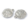 Non-Tarnish 304 Stainless Steel Pendants LS-STAS-O145-02P-3