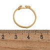 304 Stainless Steel Cuff Rings for Women RJEW-D285-01G-R-2