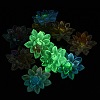 Luminous Transparent Epoxy Resin Decoden Cabochons CRES-M032-04D-2