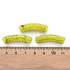 Opaque Crackle Acrylic Beads X1-MACR-S372-001N-5