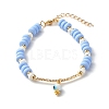Handmade Polymer Clay Beads Bracelets BJEW-JB06548-5
