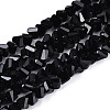 Opaque Glass Beads Strands LS-GLAA-N019-4mm-01-1
