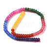 Gradient Color Natural White Jade Beads Strands G-NH0006-A04-01-6