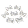 UV Plating Luminous Transparent Acrylic Beads OACR-P010-08C-1