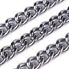 Iron Cuban Link Chains CH-R013-5x4mm-B-2