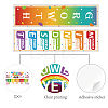 Paper Hanging Banner Classroom Decoration AJEW-WH0340-001-3