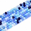 Opaque Glass Beads Strands GLAA-T006-07-A01-1