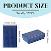 Rhombus Textured Cardboard Gift Storage Boxes LS-CON-TAC0010-03C-02-4