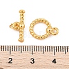 SHEGRACE Brass Toggle Clasps XGR0121G-156G-3
