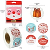 Christmas Theme Rectangle Plastic Zip Top Candy Storage Bags OPP-FS0001-11-4