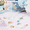 12Pcs 6 Style Brass Clip-on Earring Findings DIY-SC0021-28-4