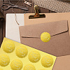 34 Sheets Self Adhesive Gold Foil Embossed Stickers DIY-WH0509-057-6