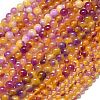 Natural Malaysia Jade Beads Strands G-L645-C01-4mm-32-2