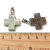 Natural Indian Agate Pendants G-Z067-06P-08-4