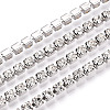 Iron Rhinestone Strass Chains CH-YW0003-01B-NF-2