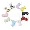40Pcs 10 Styles Spray Printed Alloy Pendants FIND-TA0002-38-3