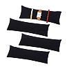 Linen Cloth Jewelry Long Pillow for Bracelet Display AJEW-WH0007-56-6