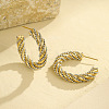 304 Stainless Steel Stud Earrings FS-WG8A1D7-14-1