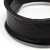 Trendy Unisex Punk Rock Style Leather Wide Wristband Bracelets X-BJEW-L271-01-2