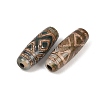 Tibetan Style dZi Beads TDZI-E004-61-2