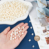 300Pcs 3 Styles Plastic Beads KY-OC0001-42-3