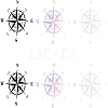 Waterproof PVC Adhesive Sticker Car Stickers DIY-FH0001-009-1