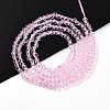 Transparent Glass Beads Strands GLAA-H021-03-22-3