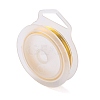 Round Copper Wire for Jewelry Making CWIR-WH0001-0.4mm-05-1-1