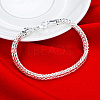 Brass Wheat Chain Bracelets BJEW-BB17048-6