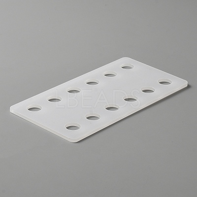 12-Position Acrylic Thread Winding Boards FIND-WH0110-345A-1