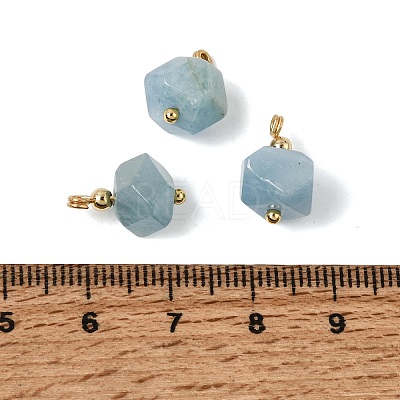 Natural Aquamarine Pendants GG-CBACE45-01G-03-1