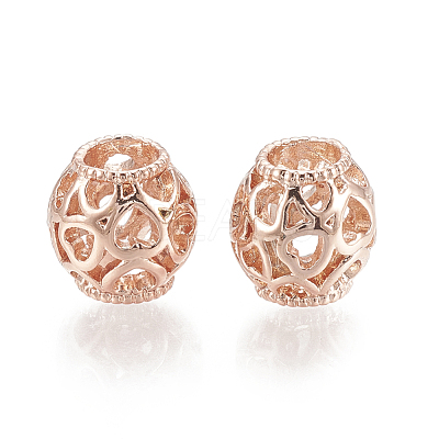 Alloy European Beads X-PALLOY-T048-25RG-1