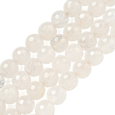 Natural Quartz Crystal Beads Strands X-G-E571-A11-02-1