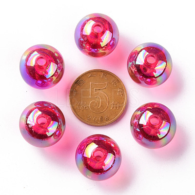 Transparent Acrylic Beads MACR-S370-B16mm-706-1