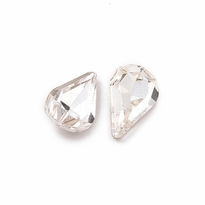 Glass Rhinestone Cabochons GGLA-P002-07D-01-1
