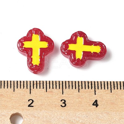 Baking Paint Glass Enamel Beads BLOW-D300-06N-1