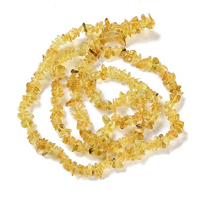 Spray Painted Transparent Glass Beads Strands GLAA-P060-01A-13-1