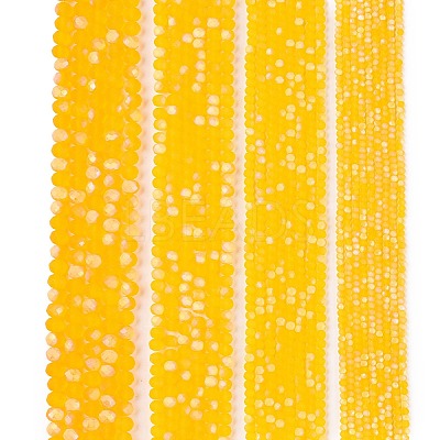 Transparent Glass Beads Strands EGLA-A044-T4mm-MB05-1