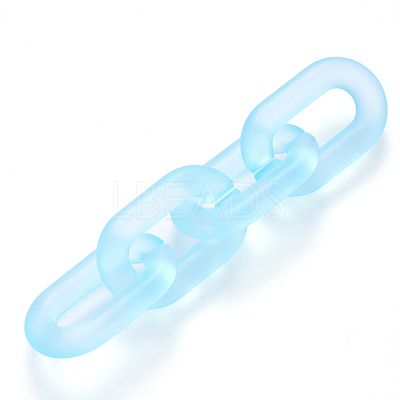 Transparent Acrylic Linking Rings OACR-S036-006A-K04-1
