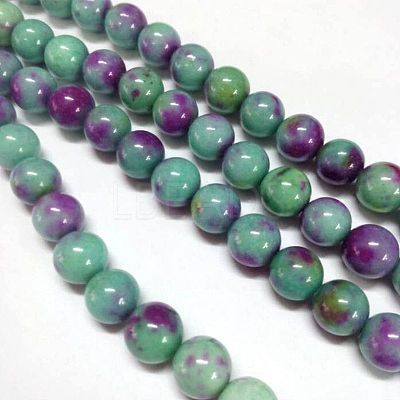 Jade Beads Strands X-G-D264-6mm-XH06-1