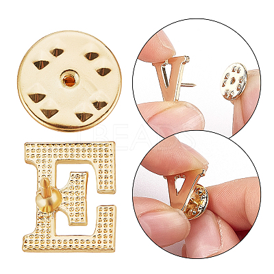 8Pcs 8 Styles Alloy Brooches JEWB-AR0001-16-1