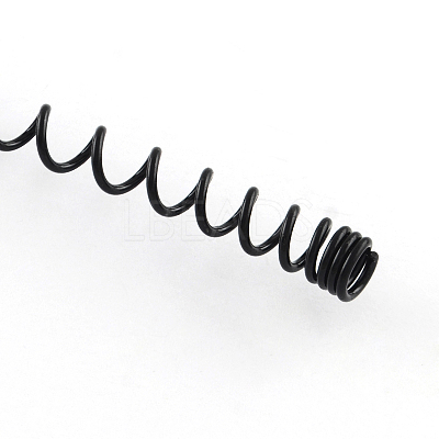 Hair Accessories Iron Wavy Hair Band Findings OHAR-Q043-03-1