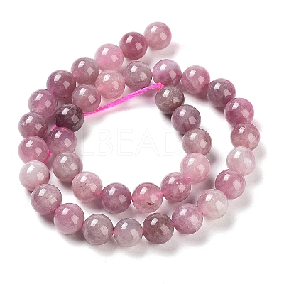 Natural Madagascar Rose Quartz Beads Strands G-B076-A01-03-1