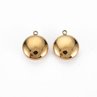 Ion Plating(IP) 304 Stainless Steel Charms STAS-N097-095LG-NR-1