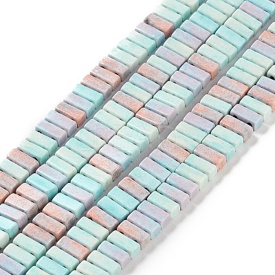 Natural Rainbow Alashan Agate Beads Strands G-NH0022-K01-01-1