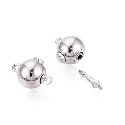 Brass Box Clasps KK-Q074-09P-1