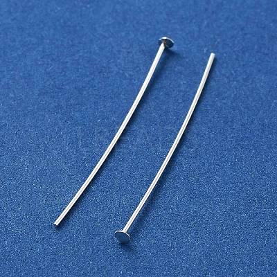925 Sterling Silver Flat Head Pins STER-M117-03D-S-1