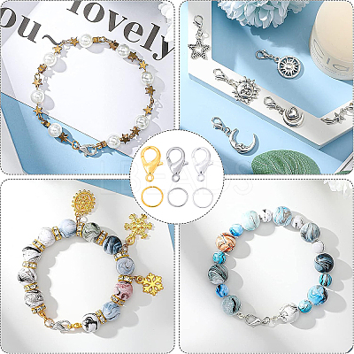 558Pcs 3 Styles Iron Open Jump Rings FIND-YW0007-77-1