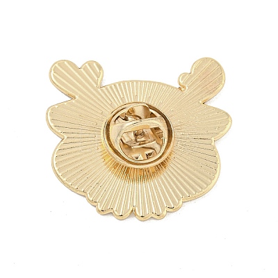Christmas Theme Cartoon Alloy Brooches JEWB-A025-01B-1