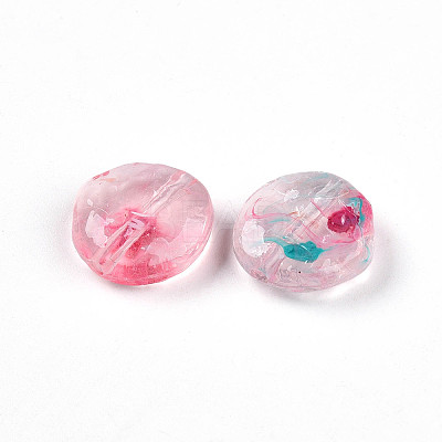 Transparent Acrylic Beads TACR-T028-41C-1